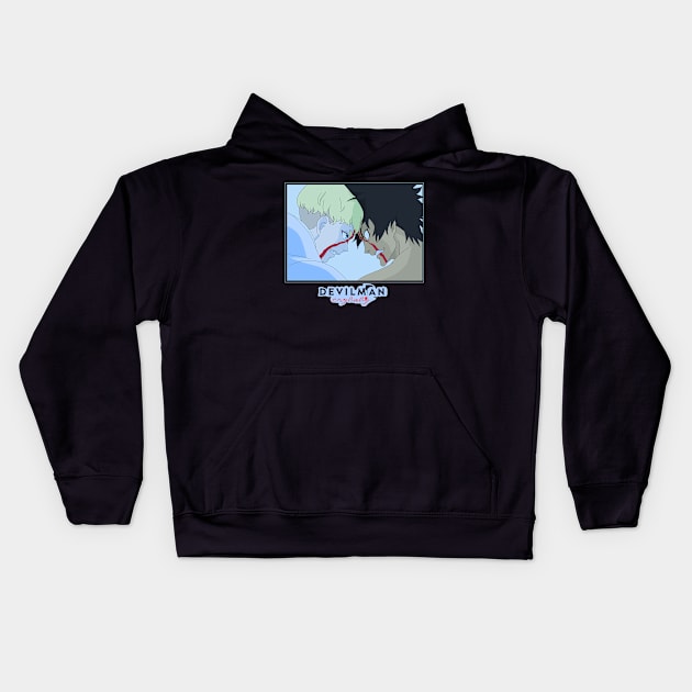 Devilman Kids Hoodie by Aoianime